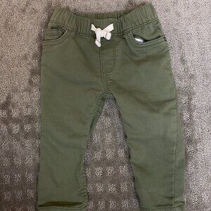 OshKosh B'gosh Baby Knit-Like Denim Pants Olive Green